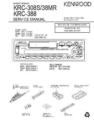 Сервисная инструкция Kenwood KRC-308S, KRC-38MR, KRC-388 ― Manual-Shop.ru