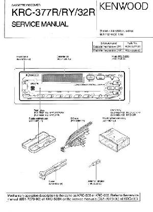 Сервисная инструкция Kenwood KRC-32R, KRC-377R ― Manual-Shop.ru