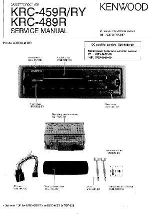 Сервисная инструкция Kenwood KRC-459R, KRC-489R ― Manual-Shop.ru