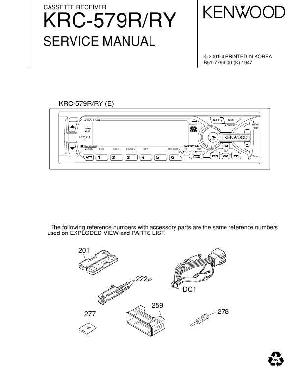 Сервисная инструкция Kenwood KRC-579R, RY ― Manual-Shop.ru