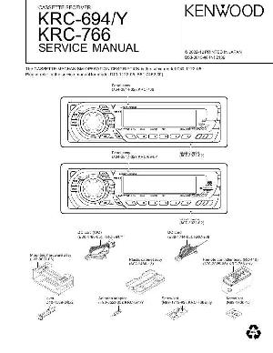 Service manual Kenwood KRC-694, KRC-766 ― Manual-Shop.ru