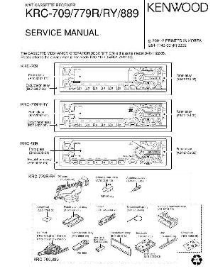 Сервисная инструкция Kenwood KRC-709, KRC-779R, KRC-889 ― Manual-Shop.ru