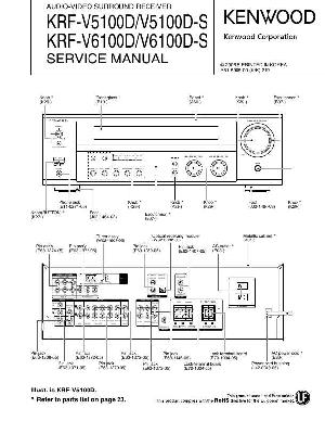 Сервисная инструкция Kenwood KRF-V5100D, KRF-V6100D ― Manual-Shop.ru