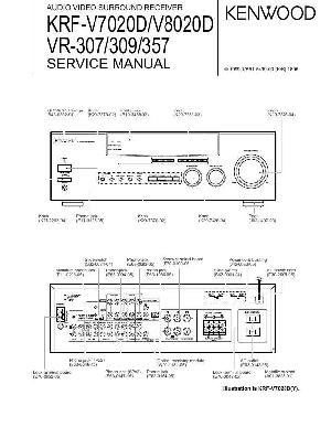 Сервисная инструкция Kenwood KRF-V7020D, KRF-V8020D, VR-307, VR-309, VR-357 ― Manual-Shop.ru