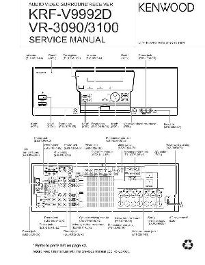 Сервисная инструкция Kenwood KRF-V9992D, VR-3090, VR-3100 ― Manual-Shop.ru