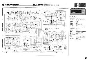 Сервисная инструкция Kenwood KT-8005 (sch)  ― Manual-Shop.ru