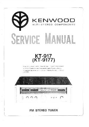 Сервисная инструкция Kenwood KT-917, KT-9177  ― Manual-Shop.ru