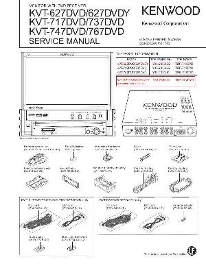Сервисная инструкция Kenwood KVT-627DVD, KVT-717DVD, KVT-737DVD, KVT-747DVD, KVT-767DVD ― Manual-Shop.ru