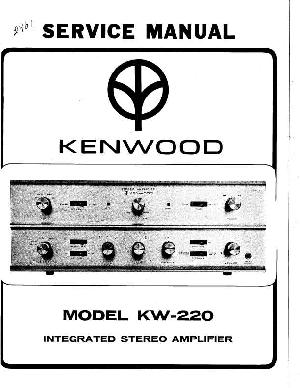 Сервисная инструкция Kenwood KW-220 ― Manual-Shop.ru