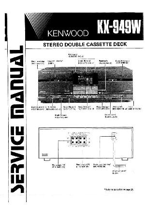 Сервисная инструкция Kenwood KX-949W ― Manual-Shop.ru