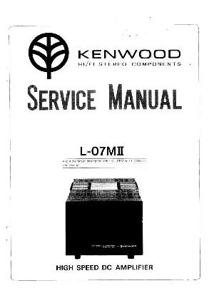 Service manual Kenwood L-07MII  ― Manual-Shop.ru
