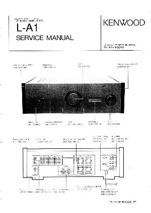 Сервисная инструкция Kenwood L-A1 ― Manual-Shop.ru