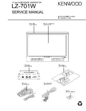 Сервисная инструкция Kenwood LZ-701W ― Manual-Shop.ru