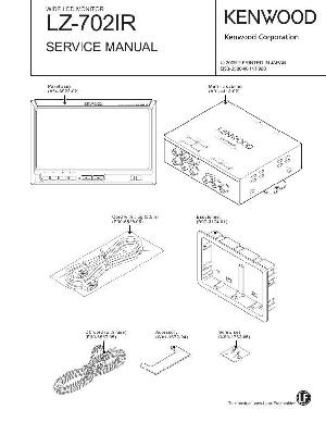 Сервисная инструкция Kenwood LZ-702IR ― Manual-Shop.ru