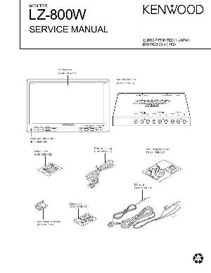 Сервисная инструкция Kenwood LZ-800W ― Manual-Shop.ru