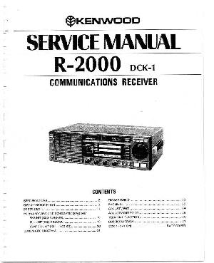 Сервисная инструкция Kenwood R-2000 ― Manual-Shop.ru