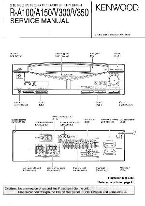 Service manual Kenwood R-A100, R-A150, R-V300, R-V350 ― Manual-Shop.ru