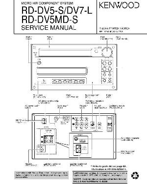 Service manual Kenwood RD-DV5, RD-DV5MD, RD-DV7 ― Manual-Shop.ru