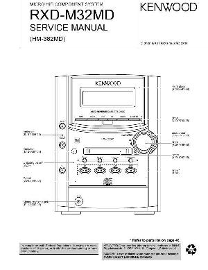 Сервисная инструкция Kenwood RXD-M32MD ― Manual-Shop.ru