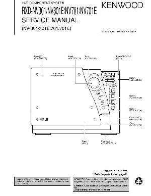 Сервисная инструкция Kenwood RXD-NV301, RXD-NV701 (NV-301, NV-701) ― Manual-Shop.ru
