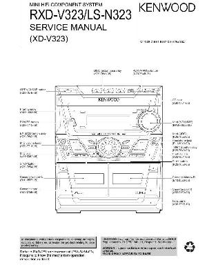 Сервисная инструкция Kenwood RXD-V323, LS-N323 ― Manual-Shop.ru