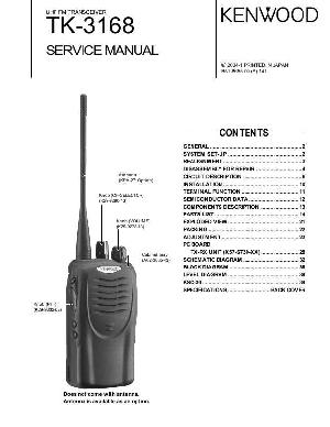 Сервисная инструкция Kenwood TK-3168 ― Manual-Shop.ru