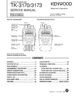 Сервисная инструкция Kenwood TK-3170, TK-3173 ― Manual-Shop.ru