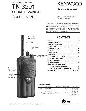 Сервисная инструкция Kenwood TK-3201 ― Manual-Shop.ru