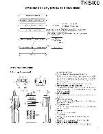 Service manual Kenwood TK-5400