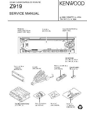 Service manual Kenwood Z-919 ― Manual-Shop.ru