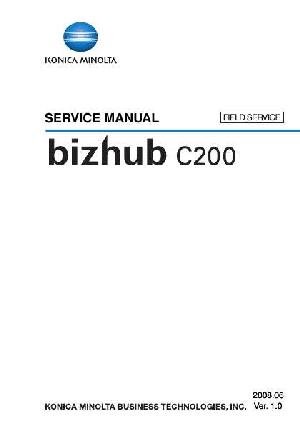 Сервисная инструкция Konica-Minolta Bizhub C20 FS ― Manual-Shop.ru