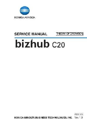Сервисная инструкция Konica-Minolta Bizhub C200 THEORY ― Manual-Shop.ru