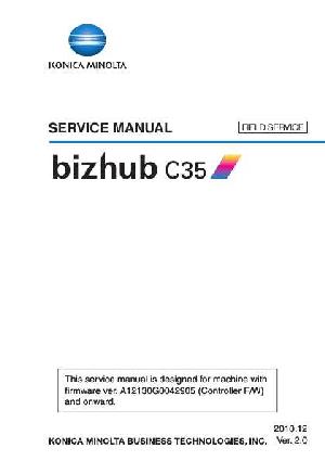 Сервисная инструкция Konica-Minolta Bizhub C353P PARTS ― Manual-Shop.ru