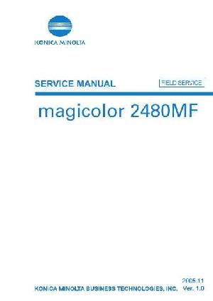 Сервисная инструкция Konica-Minolta Magicolor 2480MF FS ― Manual-Shop.ru