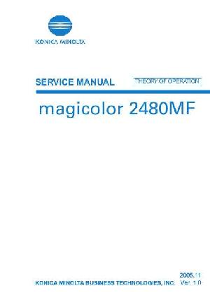 Сервисная инструкция Konica-Minolta Magicolor 2480MF THEORY ― Manual-Shop.ru