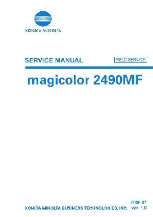 Сервисная инструкция Konica-Minolta Magicolor 2490MF FS ― Manual-Shop.ru
