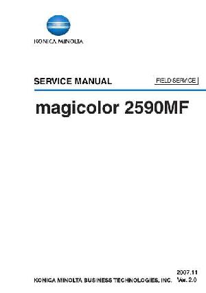 Сервисная инструкция Konica-Minolta Magicolor 2590MF FS ― Manual-Shop.ru
