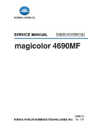 Сервисная инструкция Konica-Minolta Magicolor 4690MF THEORY ― Manual-Shop.ru