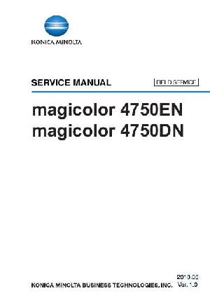 Service manual Konica-Minolta Magicolor 4750DN, 4750EN FS ― Manual-Shop.ru
