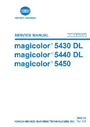Service manual Konica-Minolta Magicolor 5430DL, 5440DL, 5450 FS ― Manual-Shop.ru
