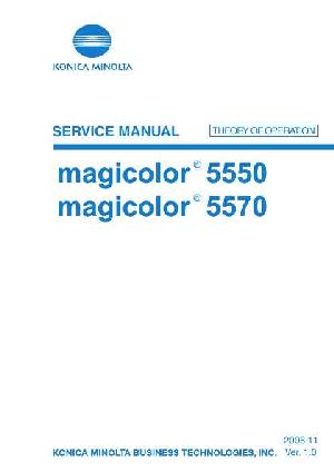 Service manual Konica-Minolta Magicolor 5550, 5570 THEORY ― Manual-Shop.ru
