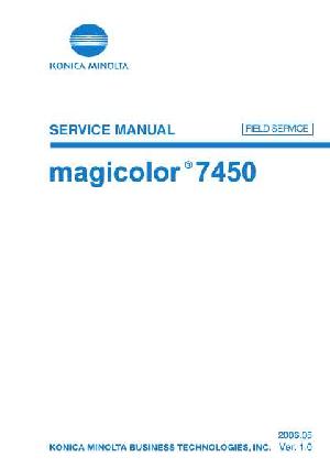 Service manual Konica-Minolta Magicolor 7450 FS ― Manual-Shop.ru