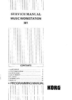 Service manual Korg M1 ― Manual-Shop.ru