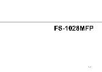 Сервисная инструкция Kyocera FS-1028MFP, DP110, Parts Catalog