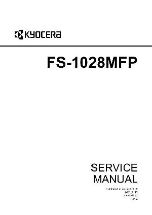 Сервисная инструкция Kyocera FS-1028MFP, Service Manual ― Manual-Shop.ru