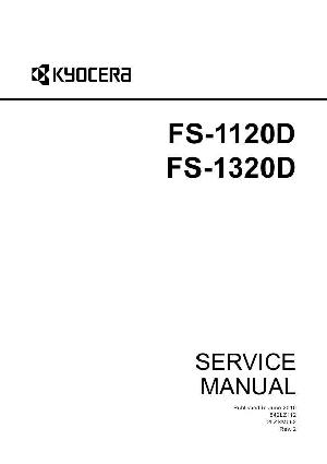 Сервисная инструкция Kyocera FS-1120D(DN), 1320D, Service Manual ― Manual-Shop.ru