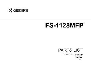 Сервисная инструкция Kyocera FS-1128MFP, Parts catalog ― Manual-Shop.ru