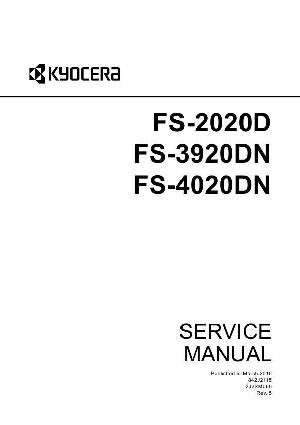 Сервисная инструкция Kyocera FS-2020D, 3920DN, 4020DN, Service manual ― Manual-Shop.ru