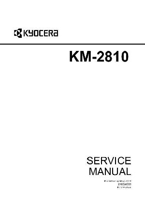 Сервисная инструкция KYOCERA KM-2810 ― Manual-Shop.ru