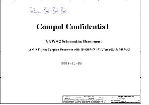 Схема Lenovo 3000 G555 COMPAL LA-5972P NAWA2 ― Manual-Shop.ru